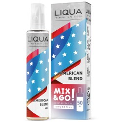 E-liquide LIQUA 50 ml Mix & Go Tabac Américain / American Blend