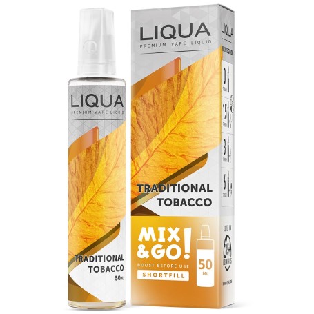 E-Liquide LIQUA 50 ml Mix & Go Classique Traditionnel