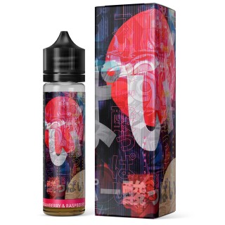 Liqua - E-liquide Super Suppai 50 ml Strawberry & Raspberry/Fraise & Framboise