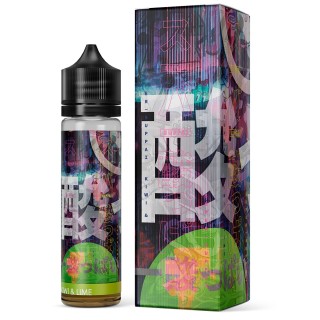 Liqua - E-liquide Super Suppai 50 ml Kiwi & Lime/Kiwi & Citron vert