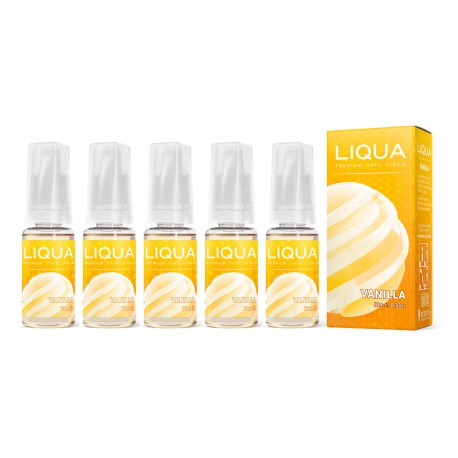 5x E-liquid Liqua Vanilla