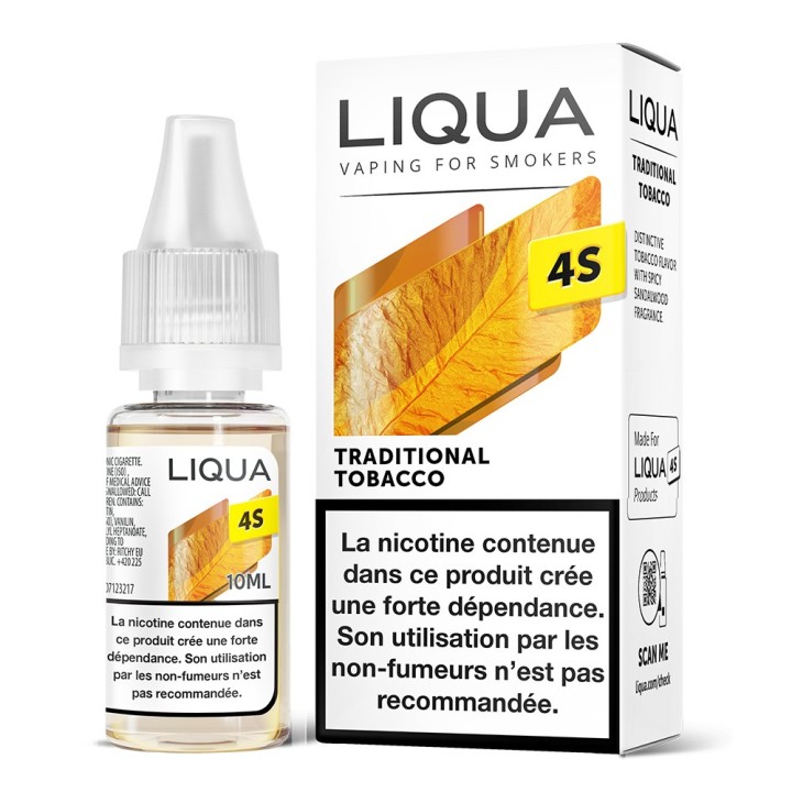 LIQUA 4S Traditional nicotine salt