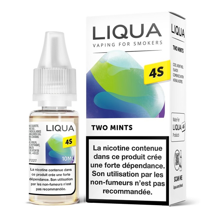 LIQUA 4S Two Mints nicotine salt