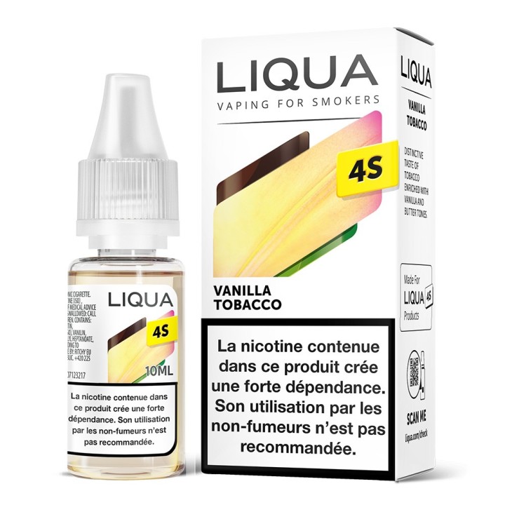 LIQUA 4S Vanilla nicotine salt