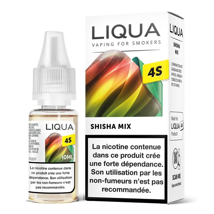 LIQUA 4S Shisha Mix nicotine salt