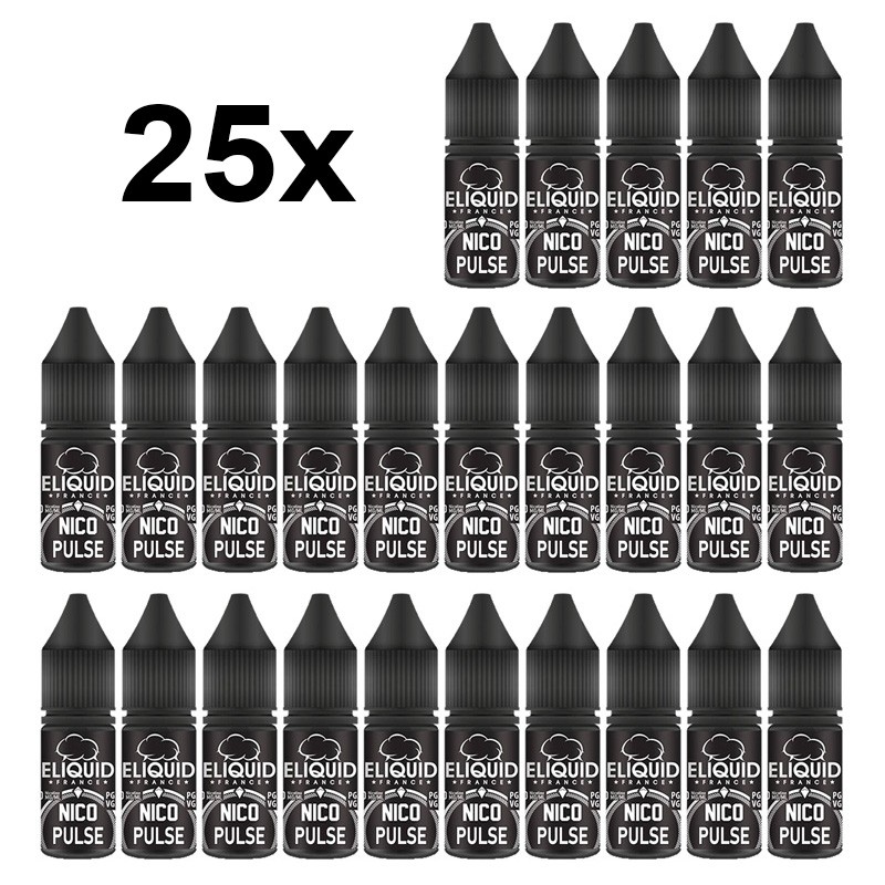 Eliquid France Nikotin Shot 20 mg Packung mit 25 Liqua.fr