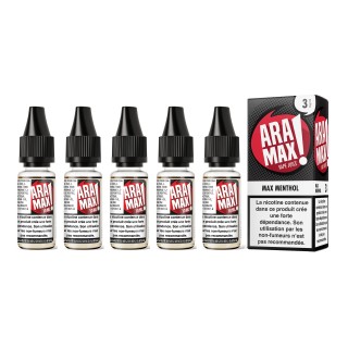 Aramax Max Menthol Packung mit 5