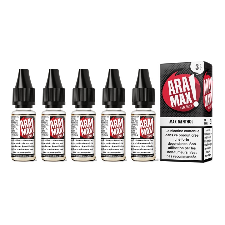 Aramax Max Menthol Pack de 5