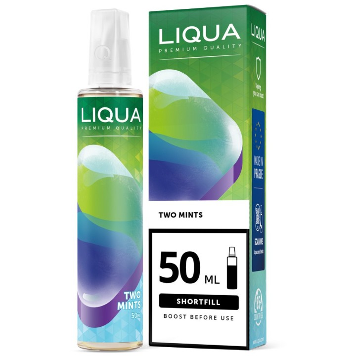 Liqua - E-liquide Mix & Go 50 ml Double Menthe / Two Mints