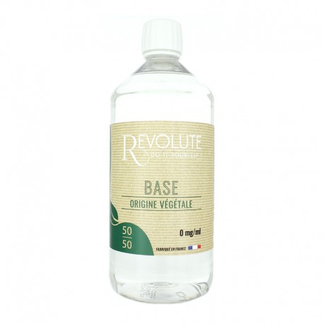 Base origine végétale 1L Revolute 50PG/50VG