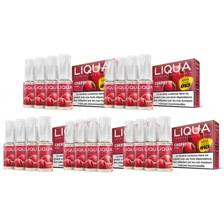 Liqua - Cerise / Cherry Pack de 20