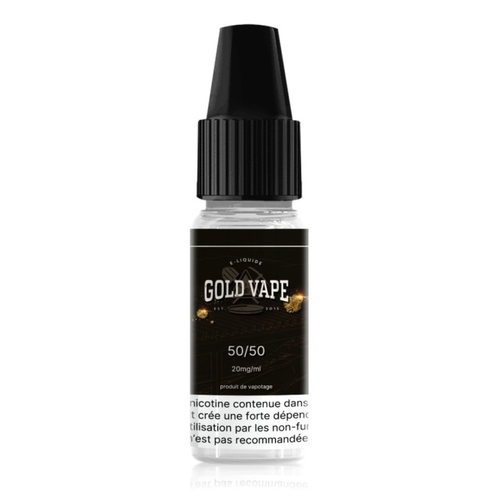 Booster de nicotine Gold Vape 20 mg - 50PG/50VG