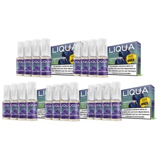 Liqua - Cassis / Blackcurrant Pack de 20