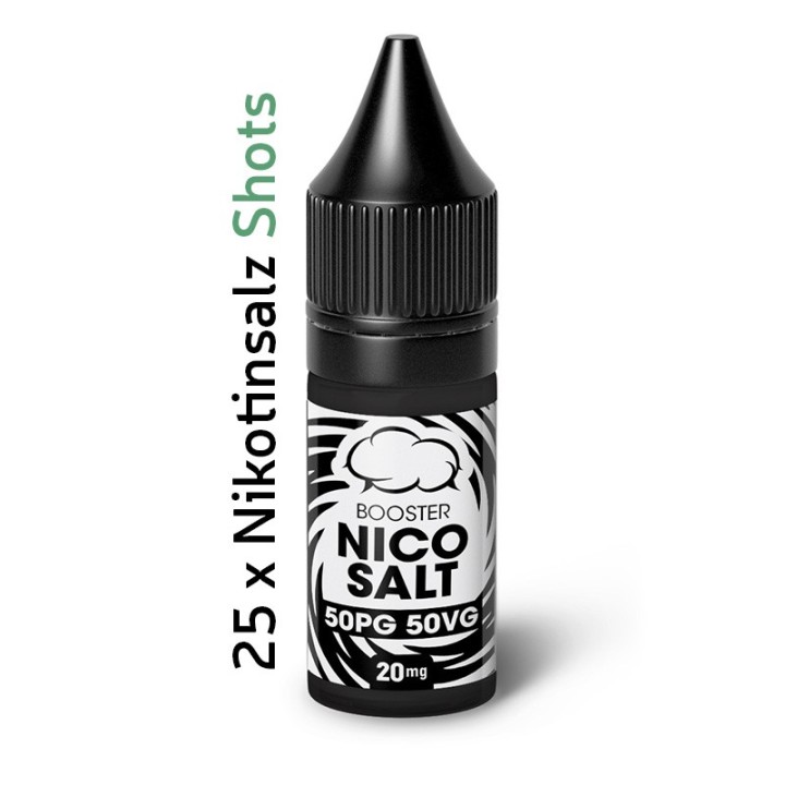 Booster de nicotine aux sels Eliquid France 20 mg – Lot de 25