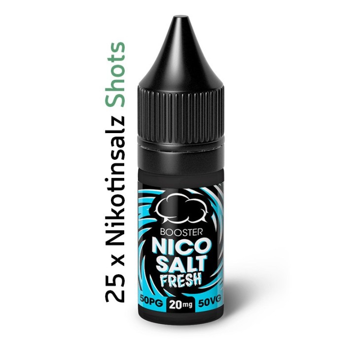 Booster de nicotine aux sels Fresh Eliquid France 20 mg – Lot de 25