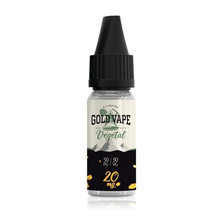 Pflanzliche Nikotin Shots 50/50 Gold Vape 20 mg