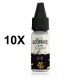 Booster de nicotine d’origine végétale Gold Vape 20 mg – Lot de 10