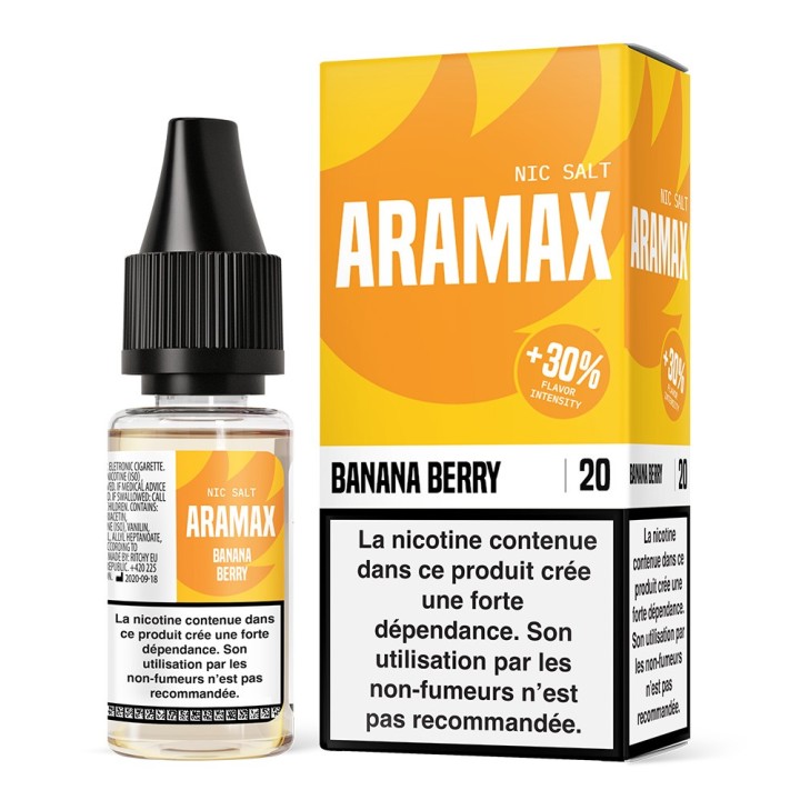 Aramax Banana Berry nicotine salt