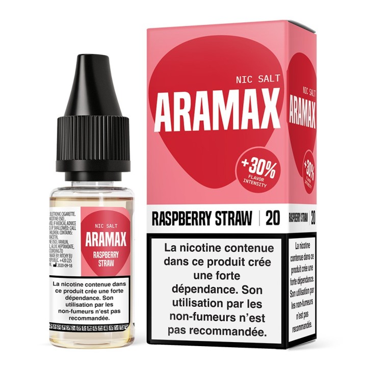 Aramax Raspberry Strawberry nicotine salt