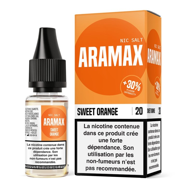Aramax Sweet Orange nicotine salt