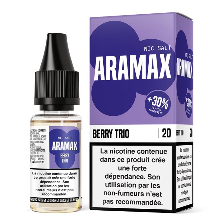 Aramax Berry Trio aux sels de nicotine