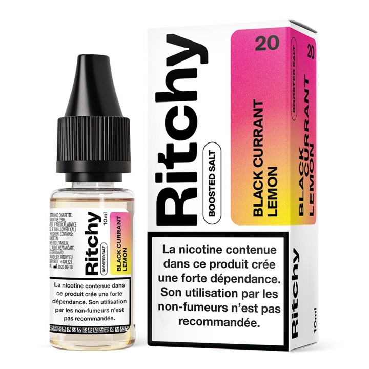 Ritchy Black Currant Lemon nicotine salt