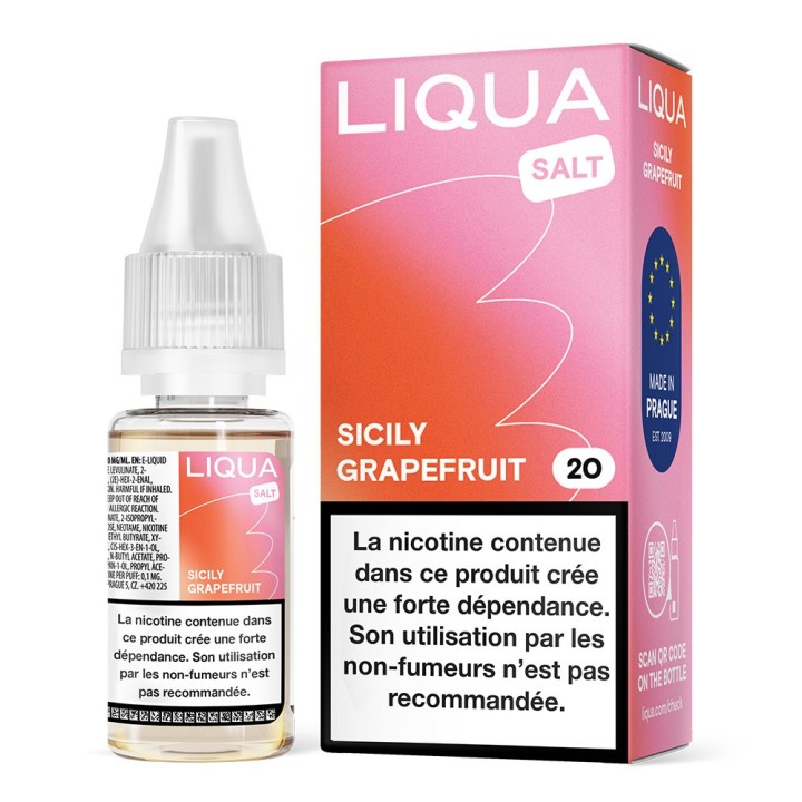 LIQUA Sicily Grapefruit nicotine salt