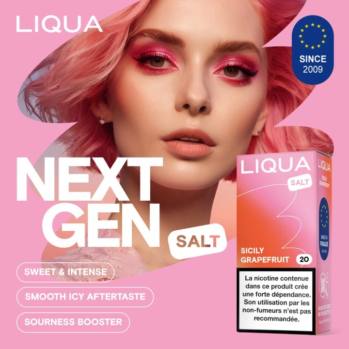 LIQUA Sicily Grapefruit aux sels de nicotine