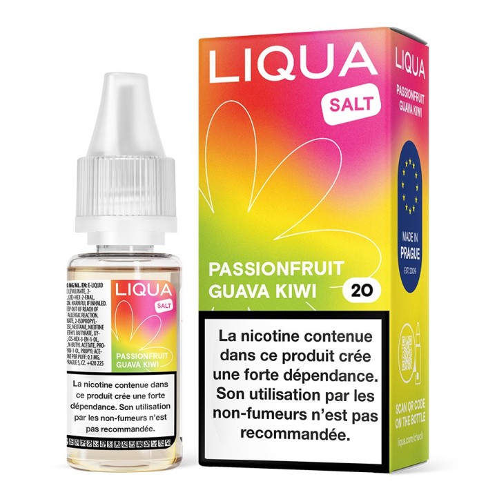 LIQUA Passionfruit Guava Kiwi nicotine salt