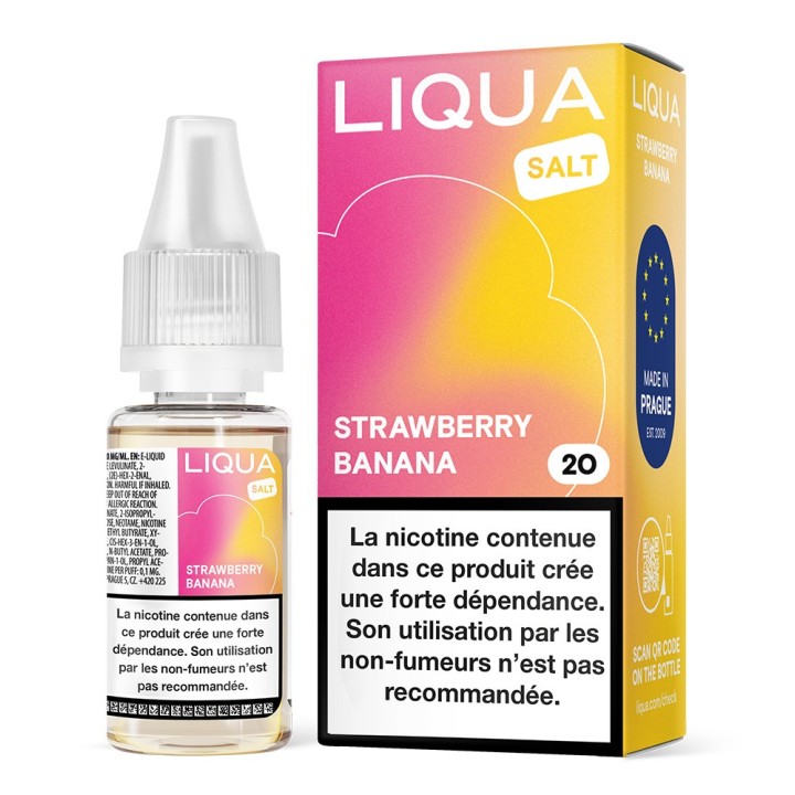 LIQUA Strawberry Banana nicotine salt