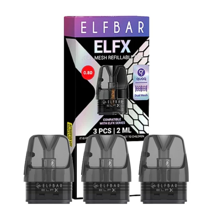Cartridges ELFX - ElfBar pack of 3