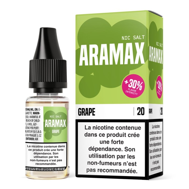 Aramax Grape aux sels de nicotine
