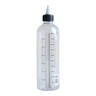 Leere Messflasche Twist ML+MG 500 ml