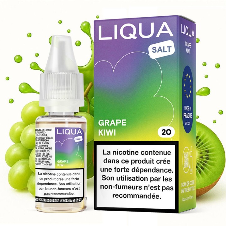 LIQUA Grape Kiwi nicotine salt