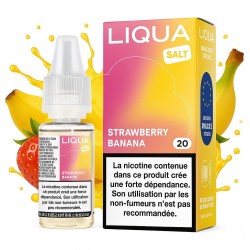 LIQUA Strawberry Banana aux sels de nicotine