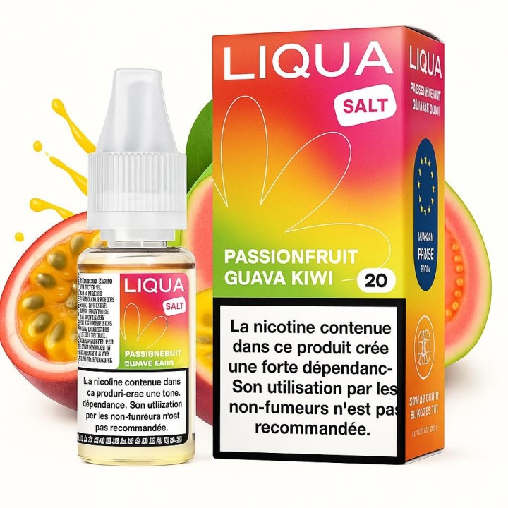 LIQUA Passionfruit Guava Kiwi nicotine salt