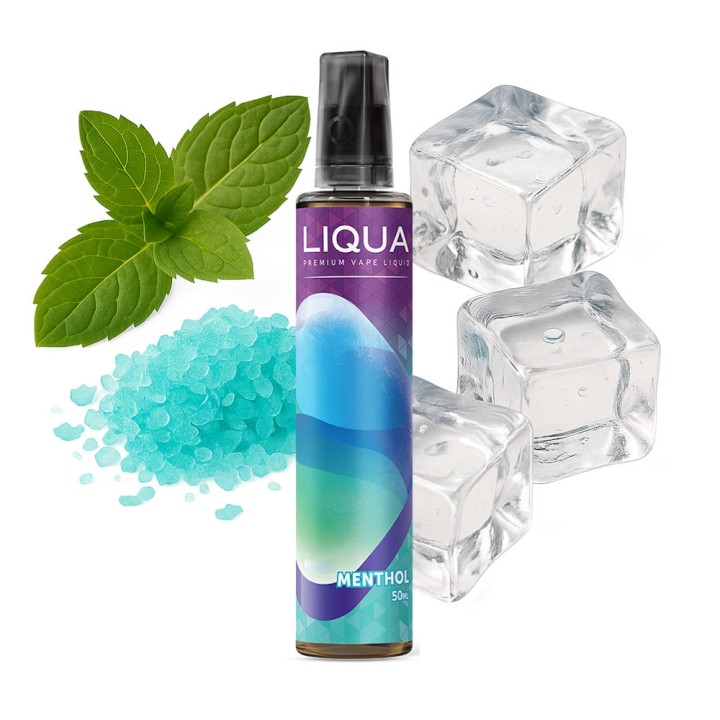 Liqua - E-liquide Mix & Go 50 ml Menthol / Menthol