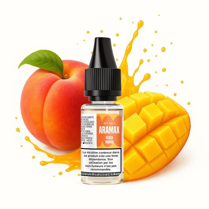 Aramax Peach Mango aux sels de nicotine