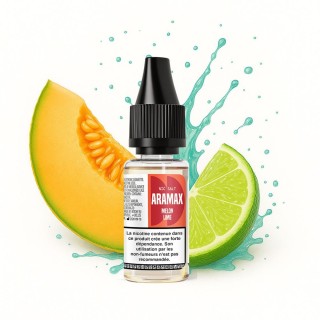 Aramax Melon Lime aux sels de nicotine