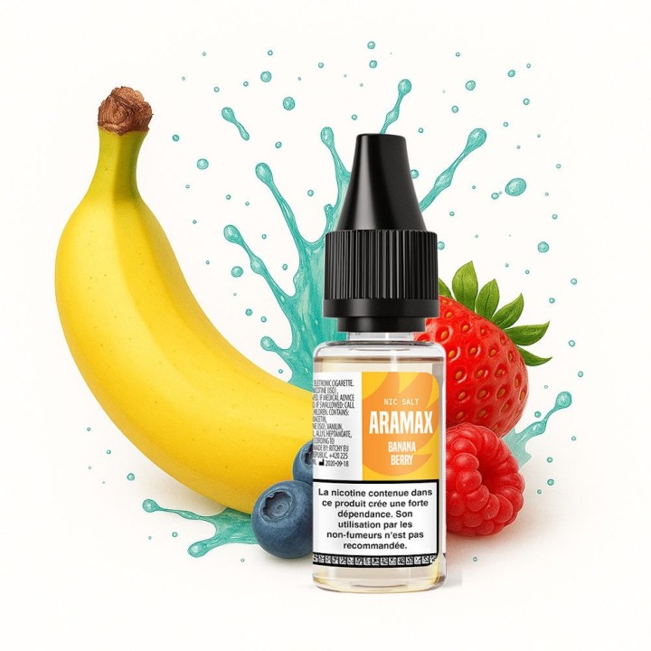 Aramax Banana Berry aux sels de nicotine