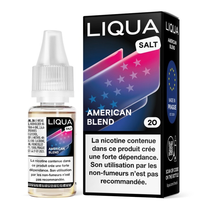 LIQUA American Blend nicotine salt