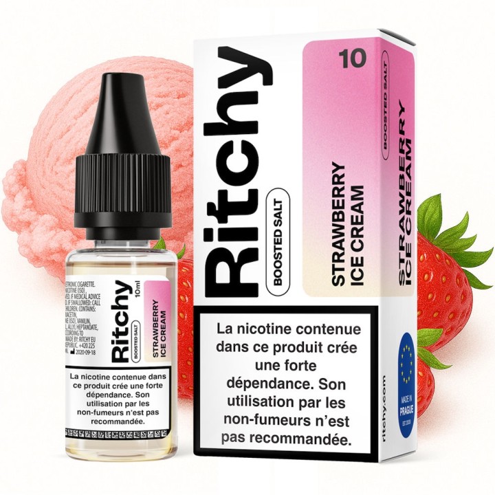 Ritchy Strawberry Ice Cream Nikotinsalz