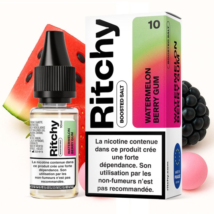 Ritchy Watermelon Berry Gum aux sels de nicotine