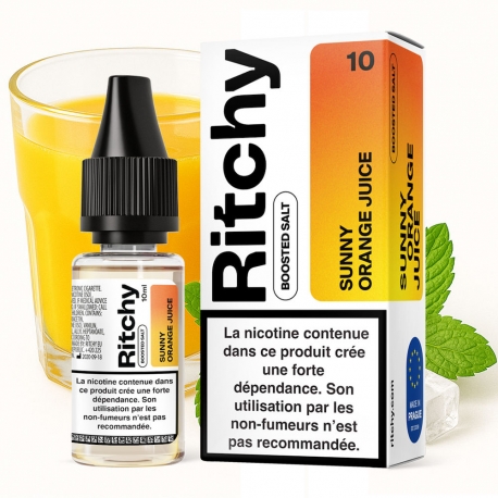 Ritchy Sunny Orange Juice nicotine salt