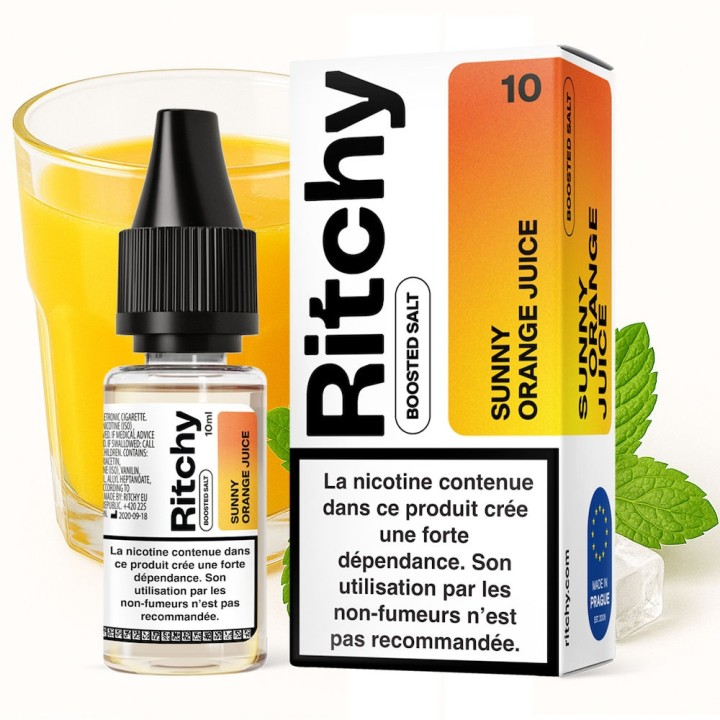 Ritchy Sunny Orange Juice aux sels de nicotine