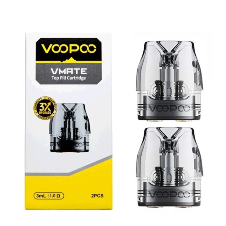 Cartridges Doric Galaxy 1.0 Ohms - Voopoo pack of 2