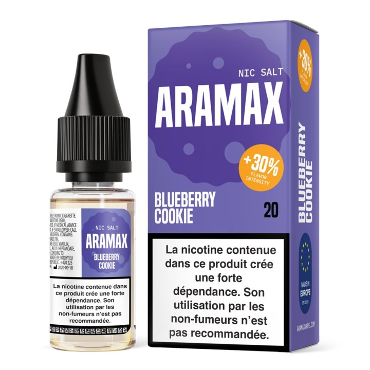 Aramax Blueberry Cookie nicotine salt