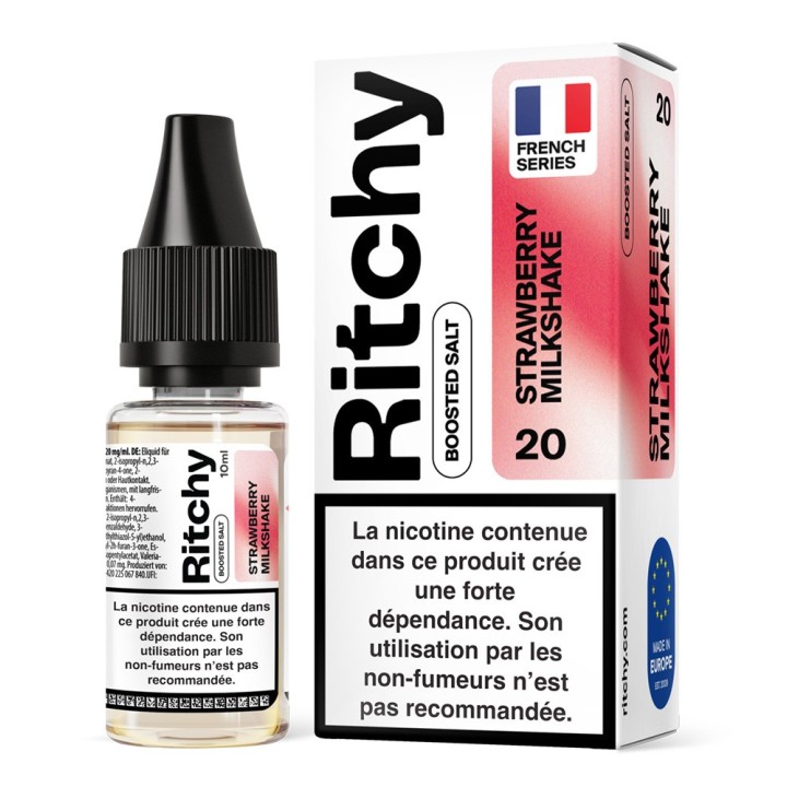 Ritchy Strawberry Milkshake nicotine salt