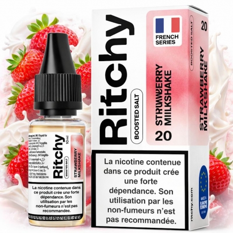 Ritchy Strawberry Milkshake nicotine salt
