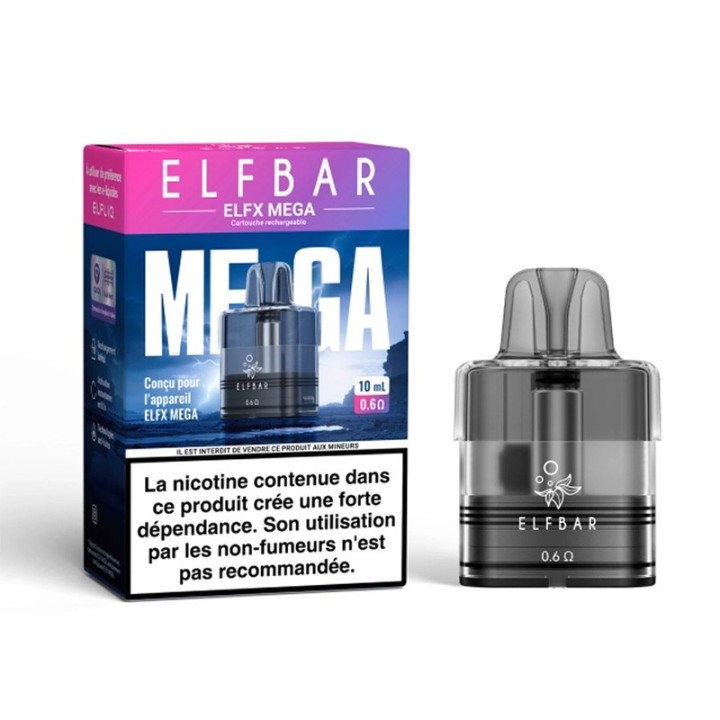 Cartouche ELFX Mega 10 ml - ElfBar